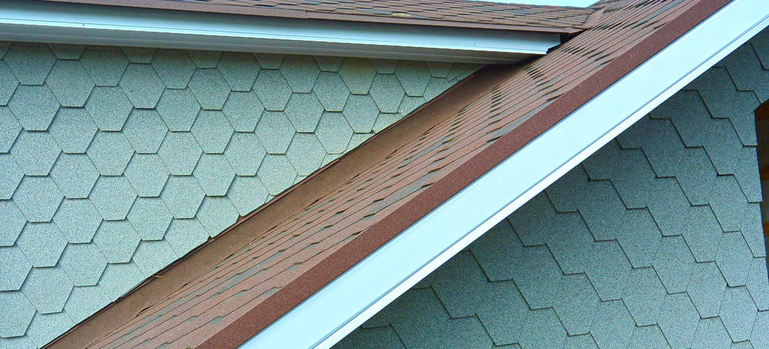 Гибкая черепица руфлекс на крыше 